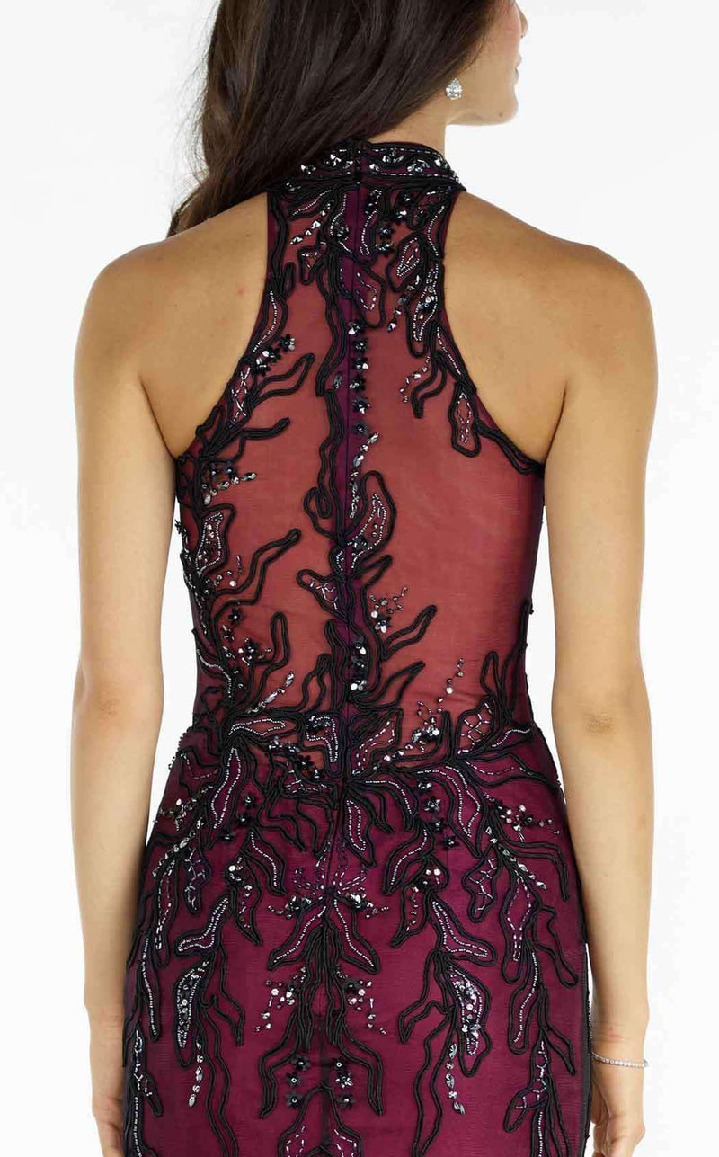 Alyce 6721 Black/Raspberry