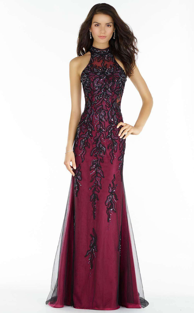 Alyce 6721 Black/Raspberry