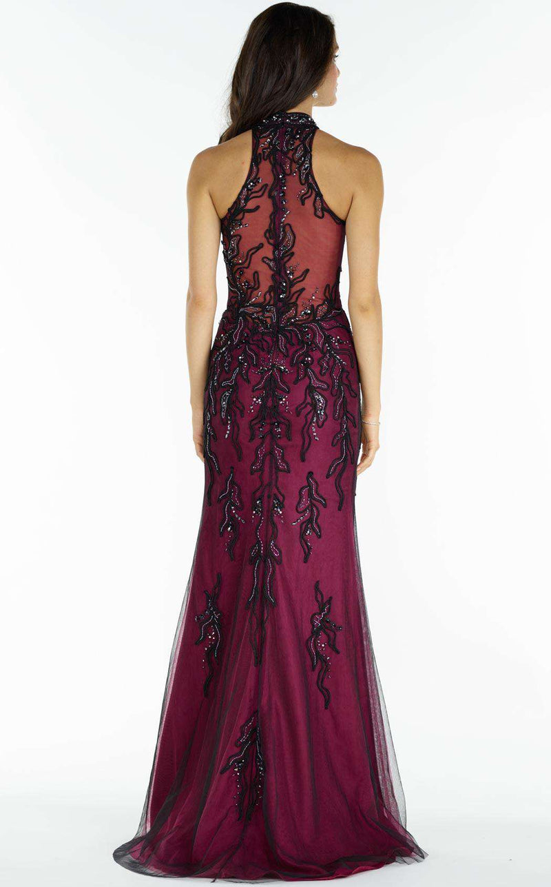 Alyce 6721 Black/Raspberry