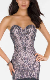 Alyce 6749 Smoke/Rosewater