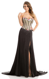 Johnathan Kayne 7066 Black/Nude