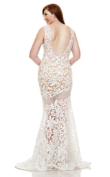 Johnathan Kayne 6028K White/Nude