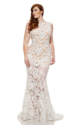 Johnathan Kayne 6028K White/Nude