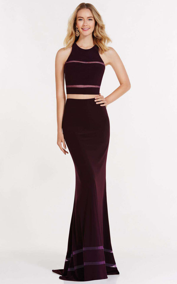 Alyce 8012 Black/Plum