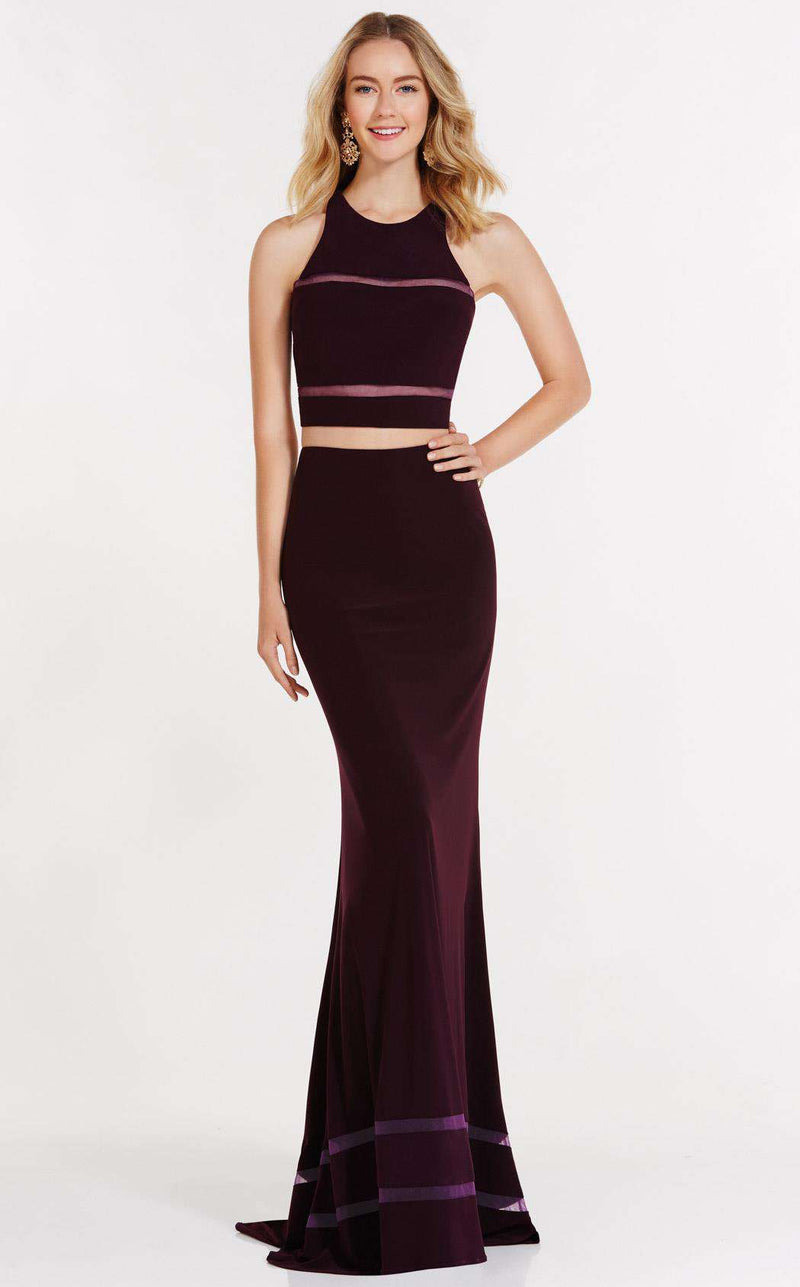 Alyce 8012 Black Plum
