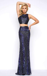 Mac Duggal 4486 Indigo