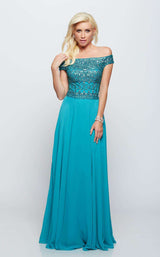 Milano Formals E2094 Peacock