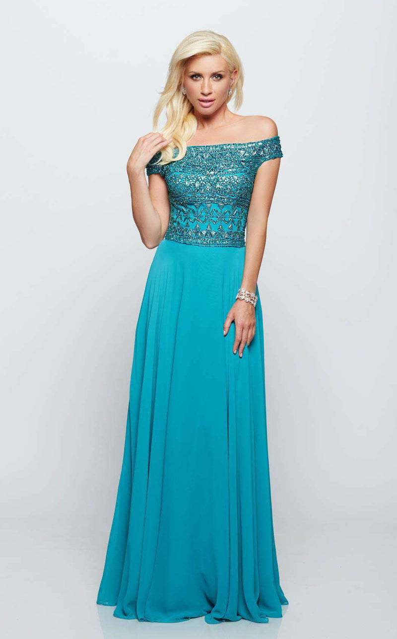 Milano Formals E2094 Peacock