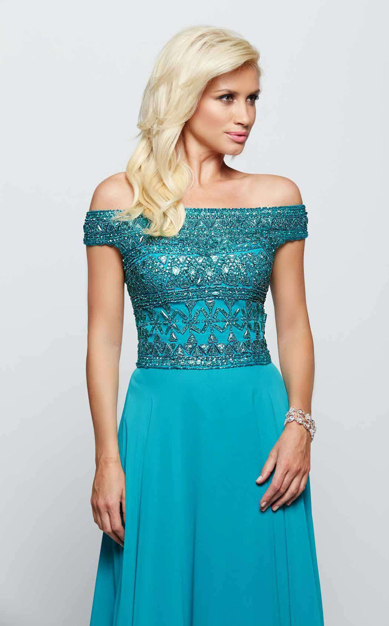 Milano Formals E2094 Peacock