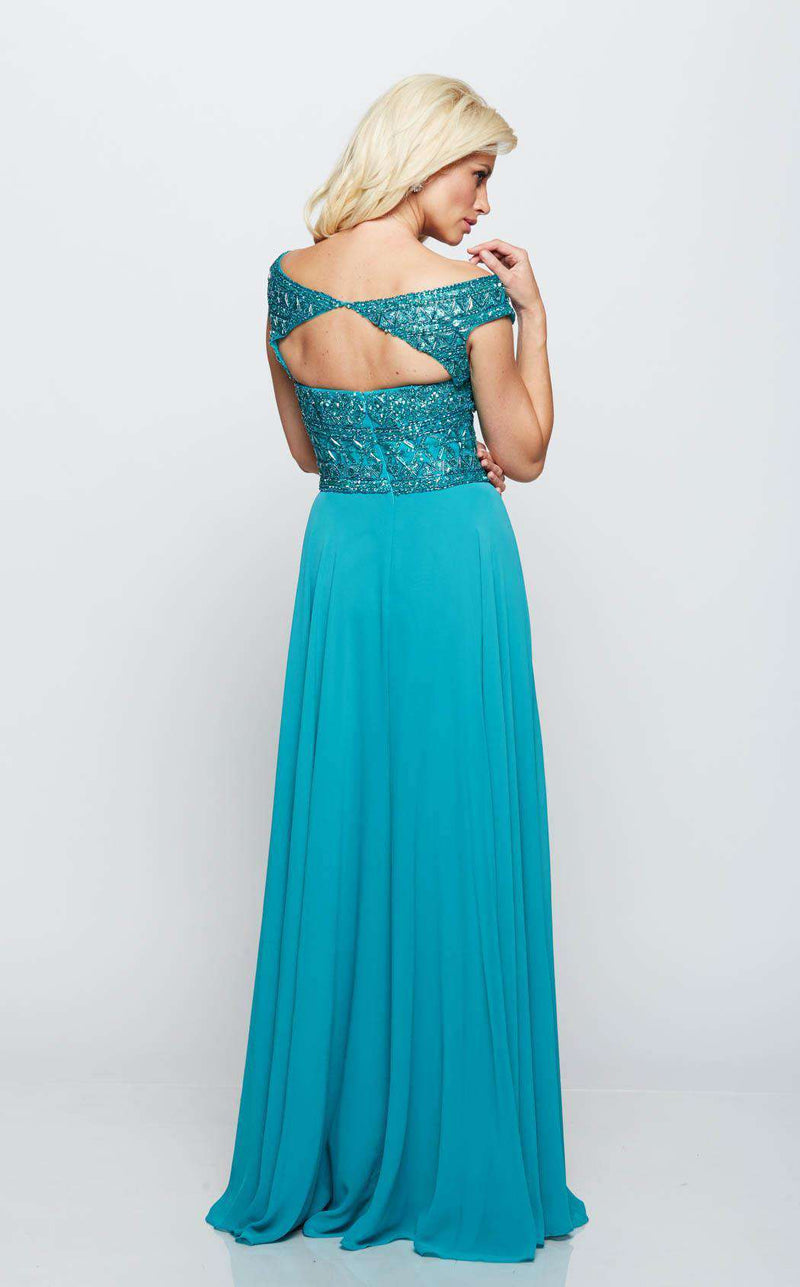 Milano Formals E2094 Peacock