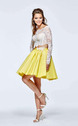Tarik Ediz 93136 Yellow/White
