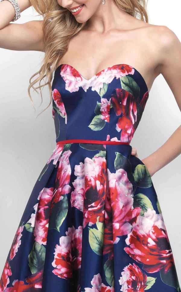 Blush 11286 Navy Multi