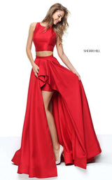 Sherri Hill 50751 Red/Red