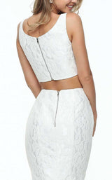 Sherri Hill 50778 Ivory Multi