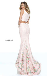 Sherri Hill 50778 Blush Multi