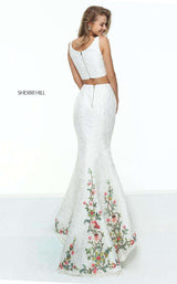 Sherri Hill 50778 Ivory Multi