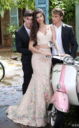 Sherri Hill 50778 Nude Multi