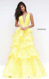Sherri Hill 50789 Yellow