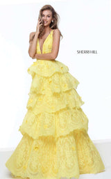 Sherri Hill 50789 Yellow