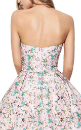 Sherri Hill 50799 Pink Print