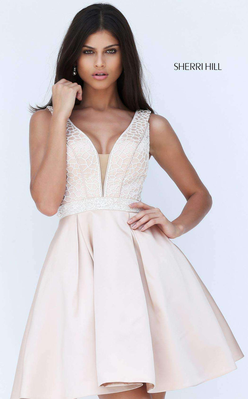 Sherri Hill 50819 Ivory