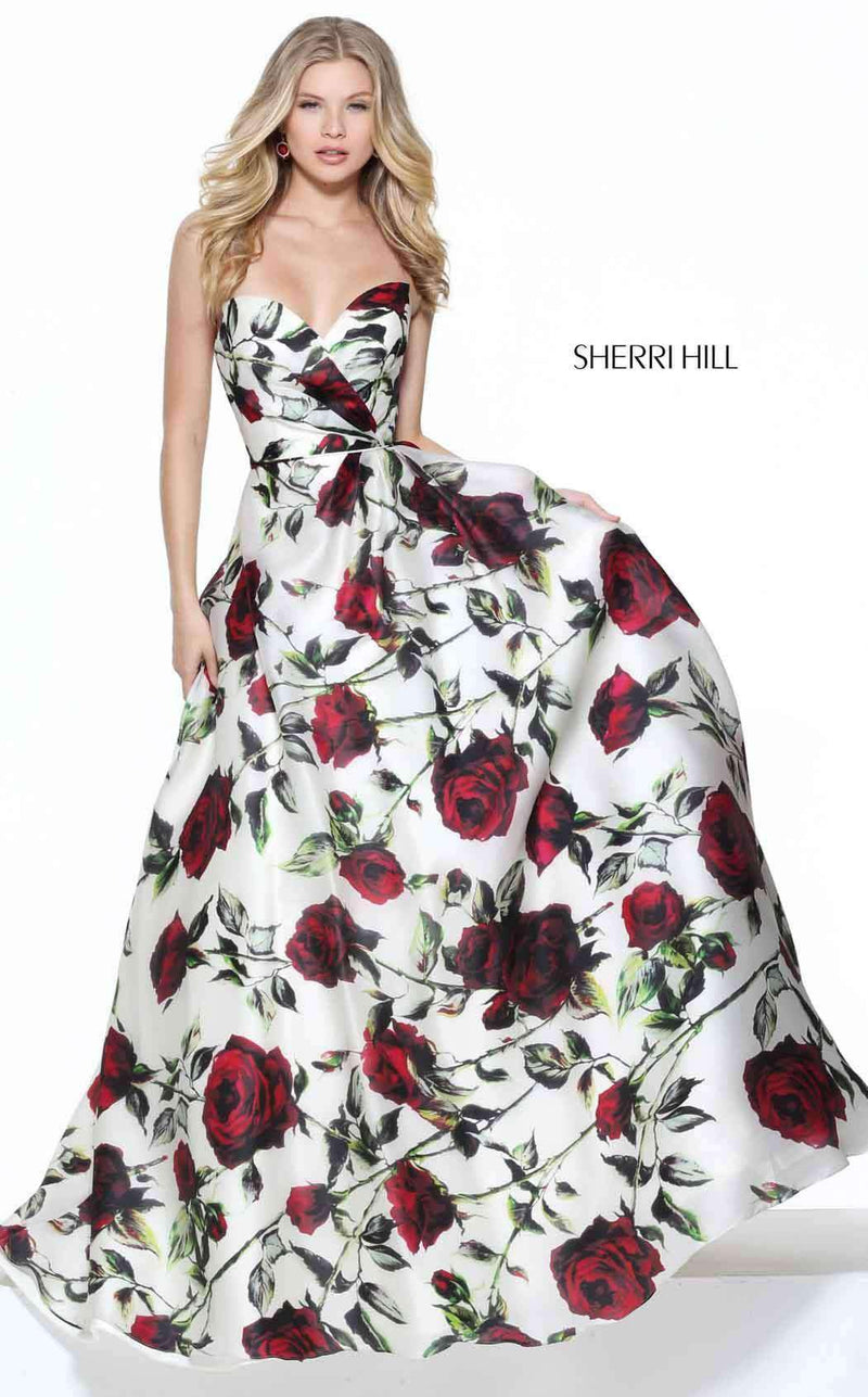 Sherri Hill 50826 Ivory