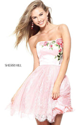 Sherri Hill 50831 Blush