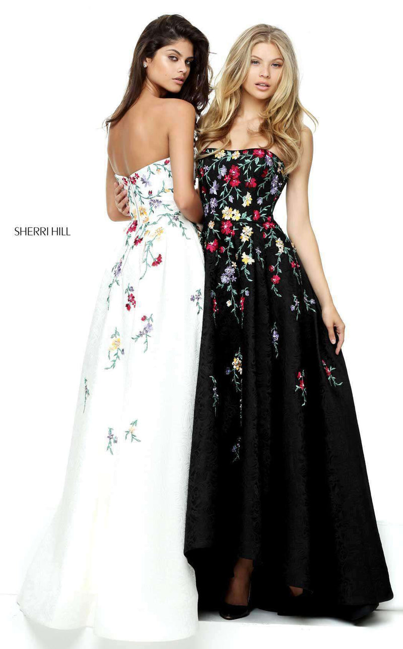 Sherri Hill 50838 Black Multi