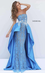 Sherri Hill 50842 Blue