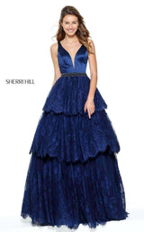 Sherri Hill 50844 Navy