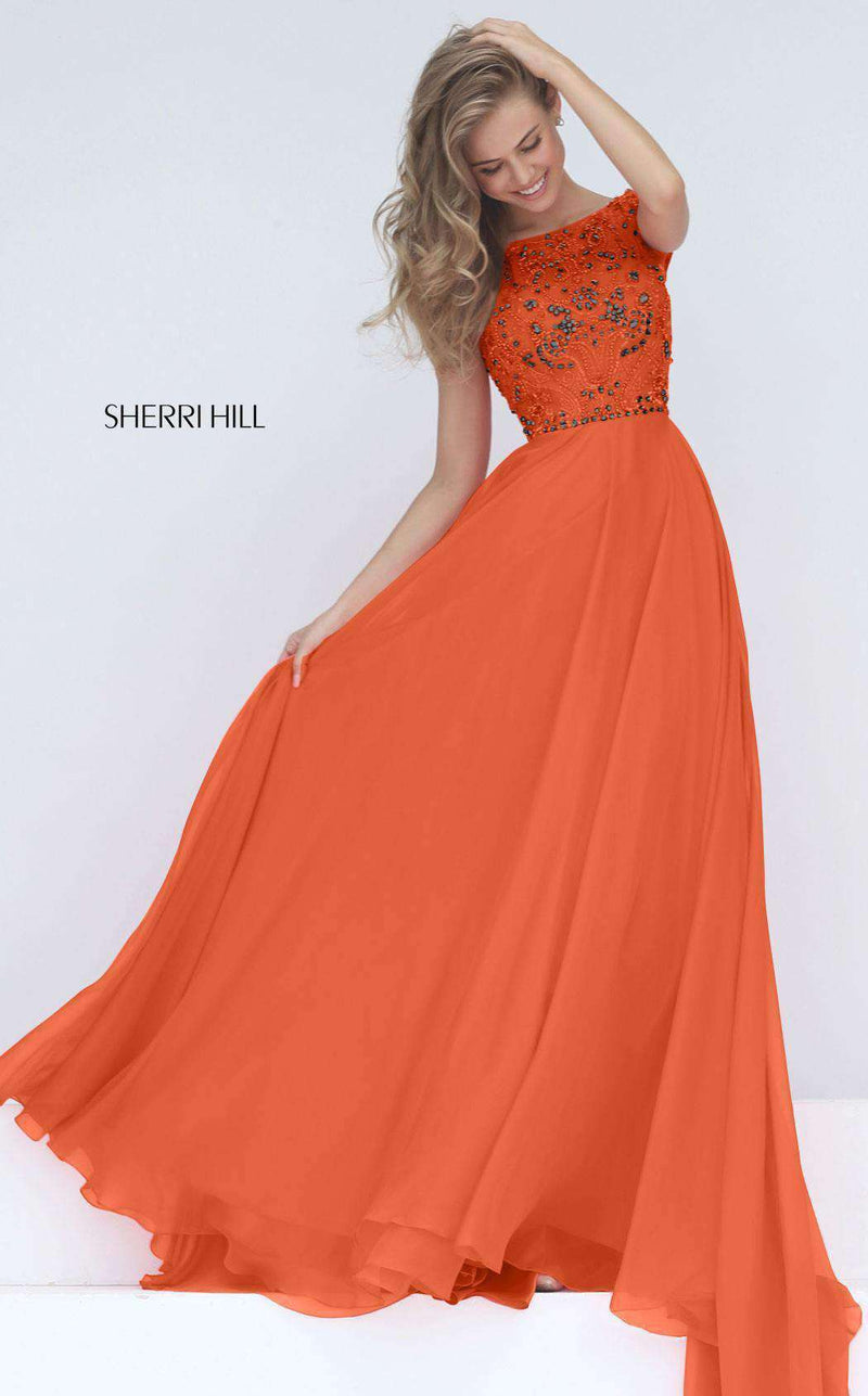 Sherri Hill 50849 Orange