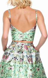 Sherri Hill 50854 Green Print