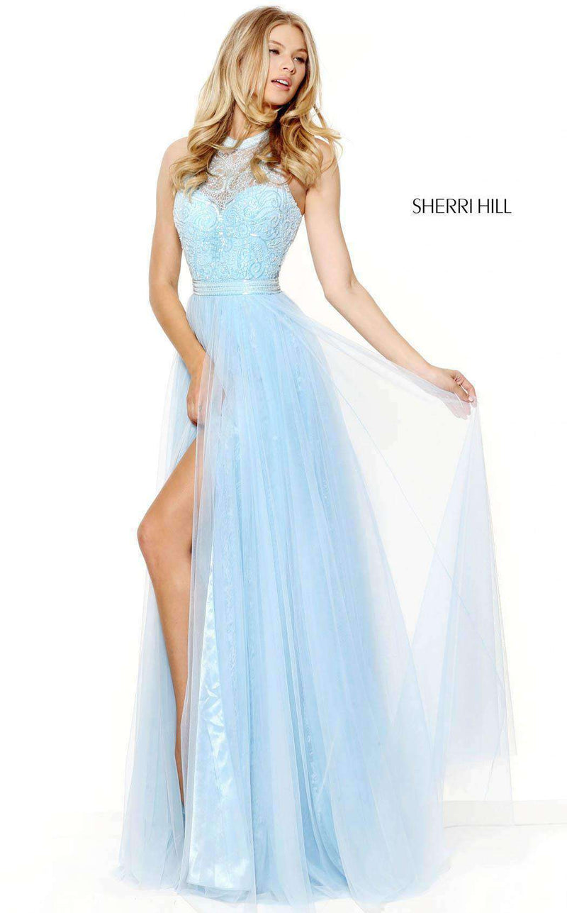 Sherri Hill 50859 Light Blue