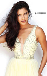 Sherri Hill 50868 Yellow
