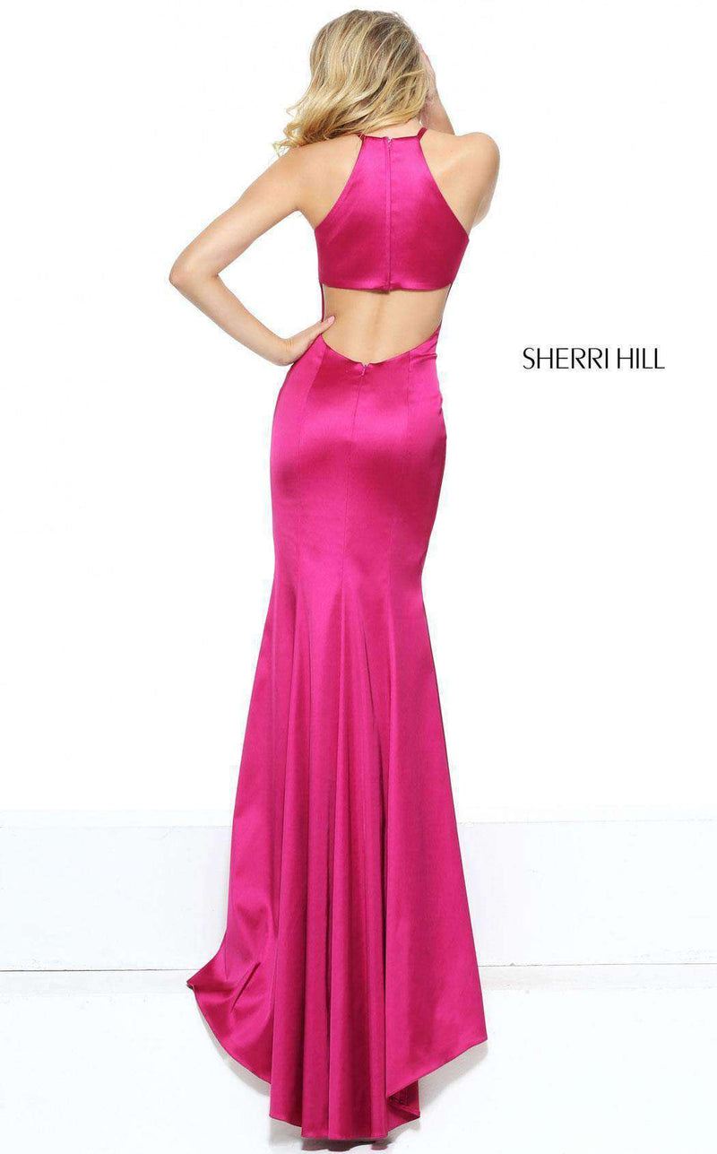 Sherri Hill 50869 Raspberry