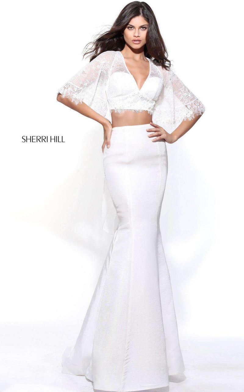 Sherri Hill 50877 Ivory