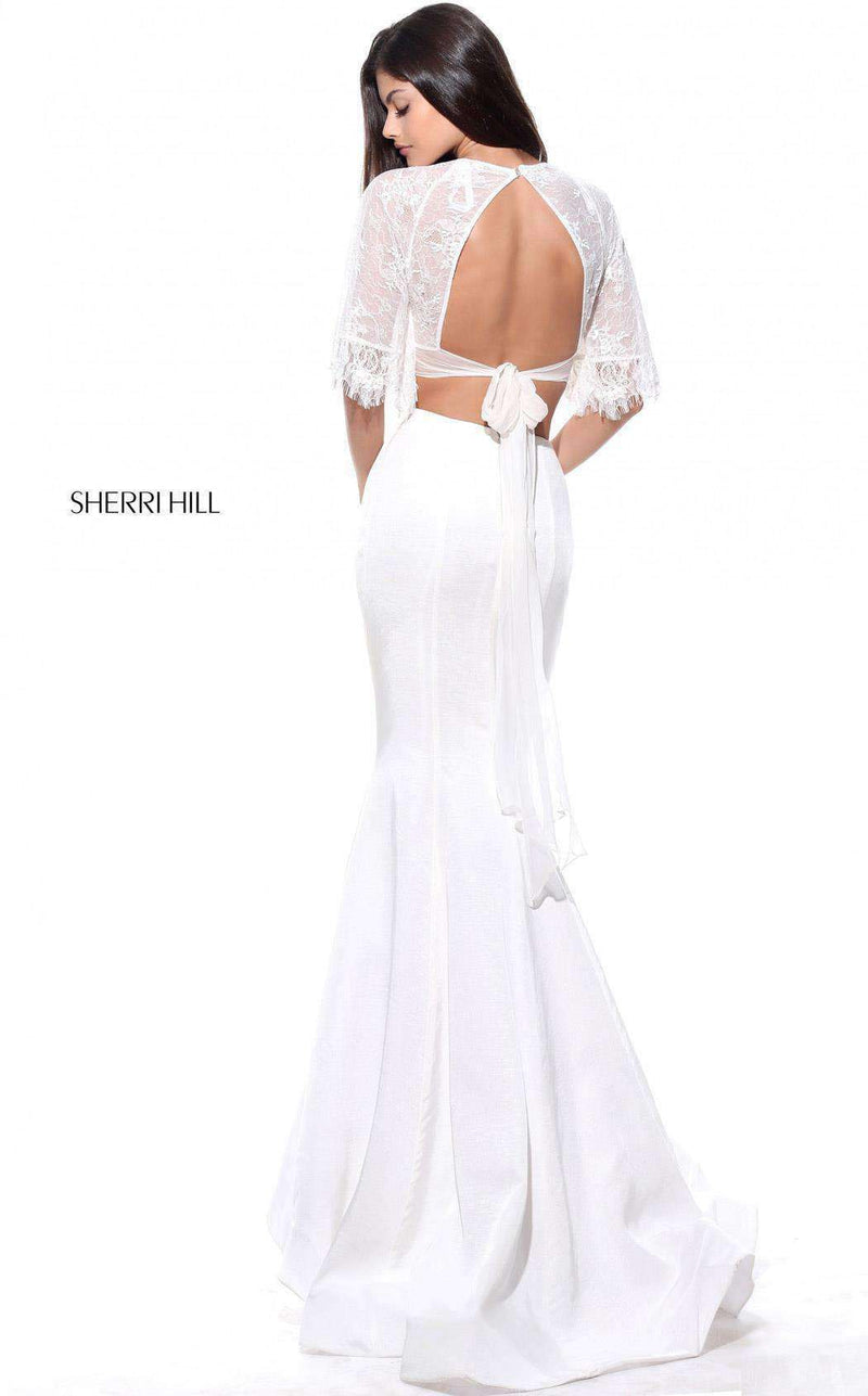 Sherri Hill 50877 Ivory