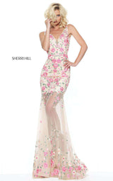 Sherri Hill 50914 Nude/Pink