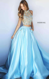 Sherri Hill 51041 Light Blue