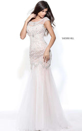 Sherri Hill 51046 Ivory/Nude