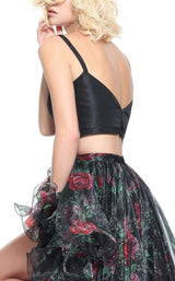 Sherri Hill 51098 Black Print