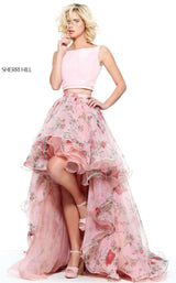 Sherri Hill 51098 Blush Print