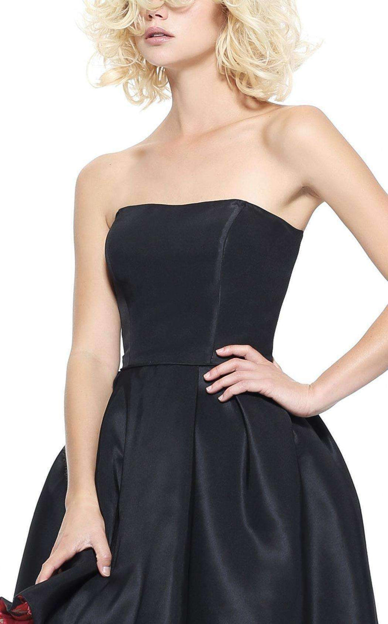 Sherri Hill 51160 Black/Red