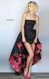 Sherri Hill 51160 Black/Red