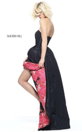 Sherri Hill 51160 Black/Red