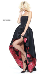 Sherri Hill 51160 Black/Red