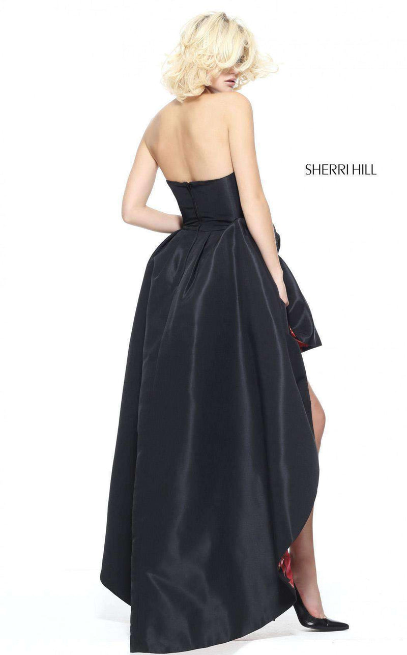 Sherri Hill 51160 Black/Red