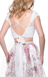 Sherri Hill 51176 Ivory/Print