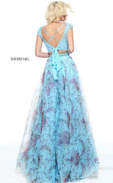 Sherri Hill 51176 Blue/Print