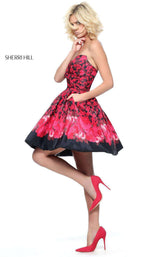 Sherri Hill 51179 Black/Red